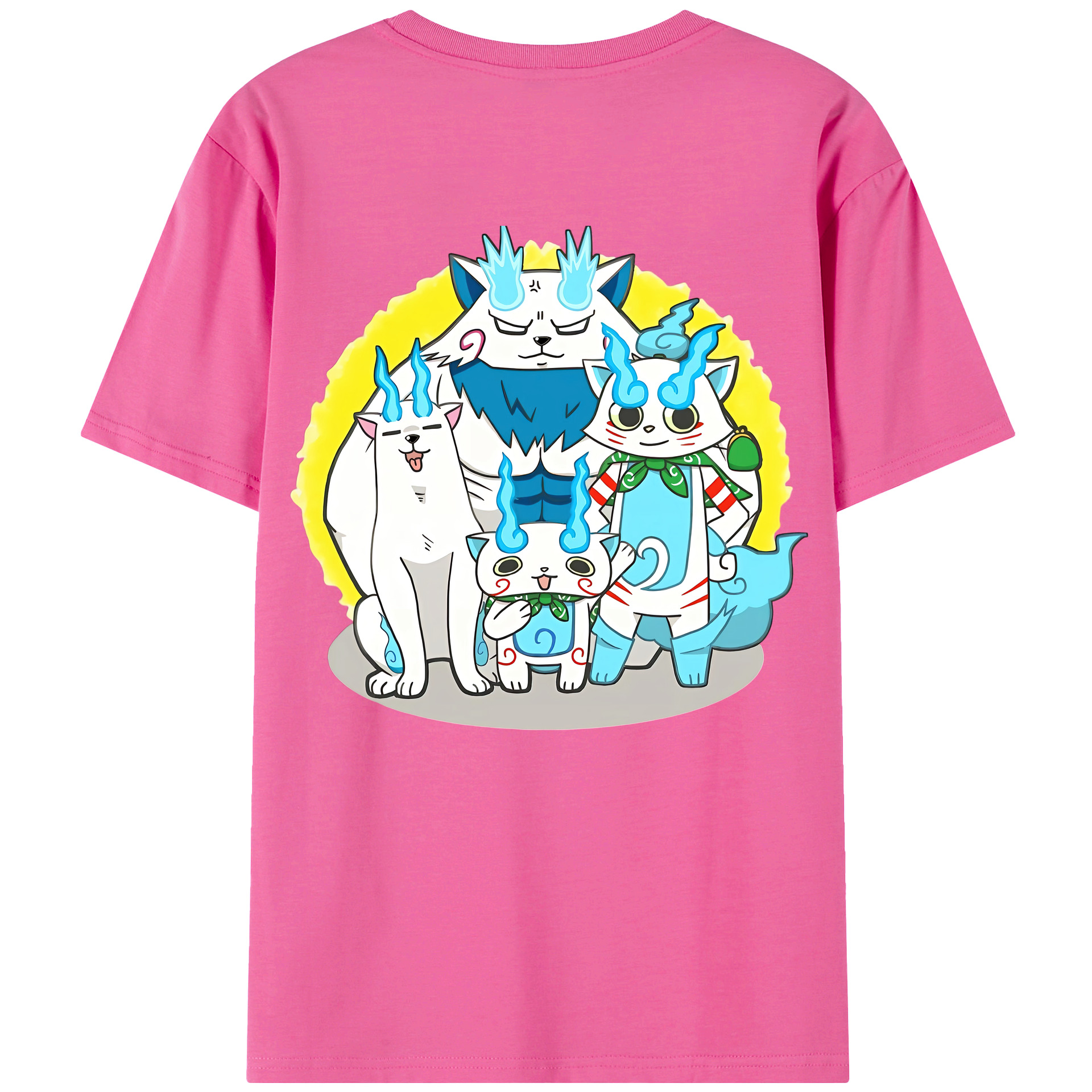 （画像用） 妖怪ウォッチ Yo-kai Watch レディース半袖Tシャツ(バックプリント)